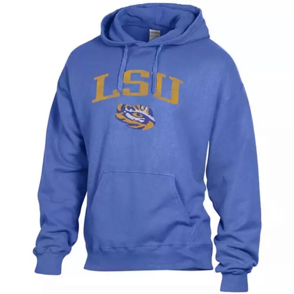 Mens Sz SMALL LSU Sweatshirt Hoodie